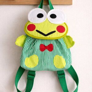 Sanrio Keroppi Frog Kids Miniature Backpack Vintage 1994 Character Bag
